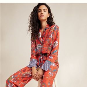 Anthropologie pajama set